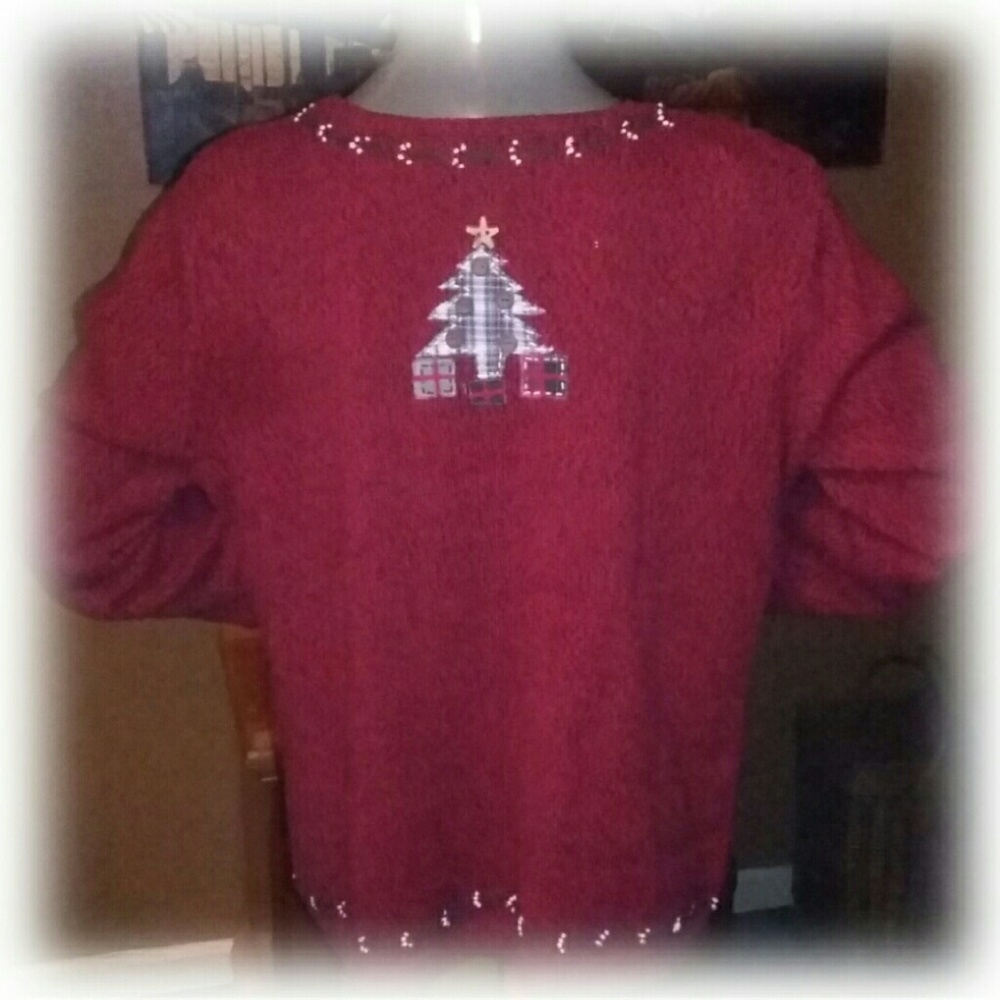 Hand Embroidered Sweater - Picture 6 of 8